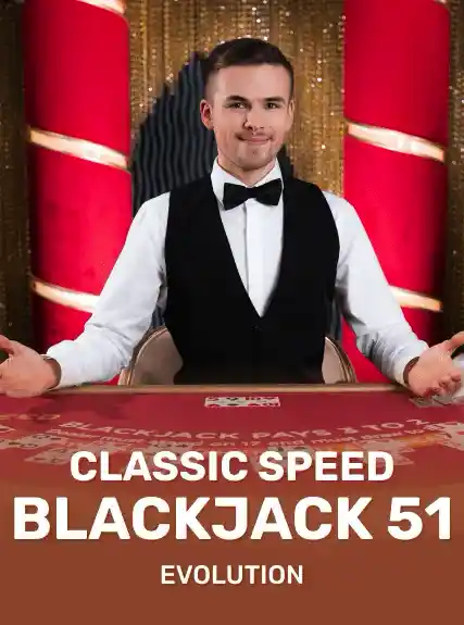 Classic Speed Blackjack 51 game tile